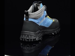 सुरक्षा कार्य जूते यूनिसेक्स स्वेड माइक्रोफाइबर वायर कपड़े सुरक्षा जूते रबर सुरक्षा जूते कार्य जूते