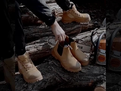 सुरक्षा कार्य के जूते