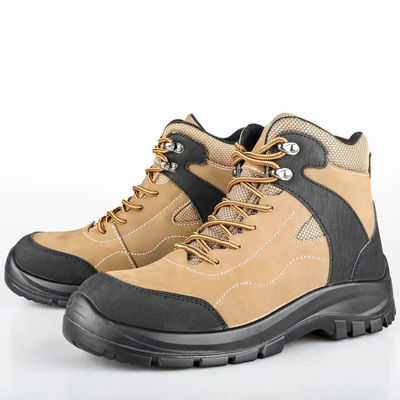 खरीदें पीला स्टील पैर टोपी कार्य जूते सीई पुरुष Nubuck बुट सर्दियों के लिए online manufacture