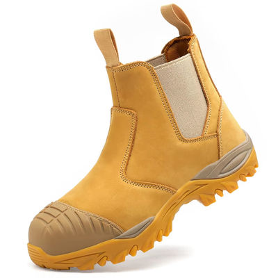 खरीदें पानी प्रतिरोधी Nubuck चमड़े के सुरक्षा जूते पुरुषों के लिए थोक online manufacture