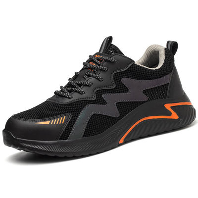 खरीदें Electrical Safety Shoes Work Shoes With Anti-smashing Plastic Toe Shoes For Men EVA Sole Men's Work Shoes Flyknit Kevlar Midsole Safety Shoes online manufacture